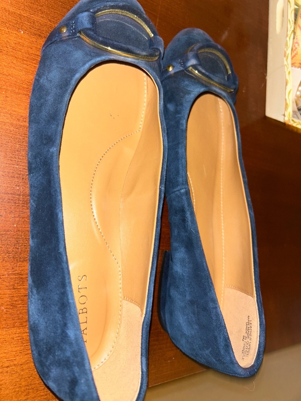 Blue suede shoes